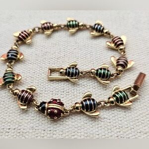 Joan Rivers bee multi bracelet